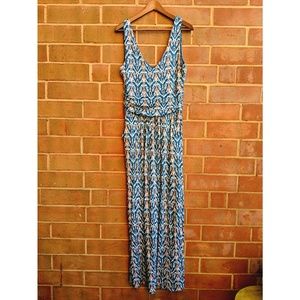 Anthropologie Vanessa Virginia Tidal Maxi Dress